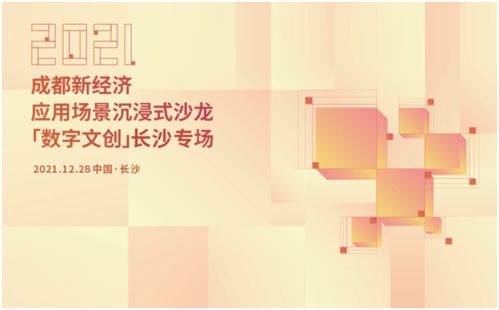 蓉湘共話數(shù)字文創(chuàng) 成都新經(jīng)濟(jì)應(yīng)用場(chǎng)景沉浸式沙龍落地長沙